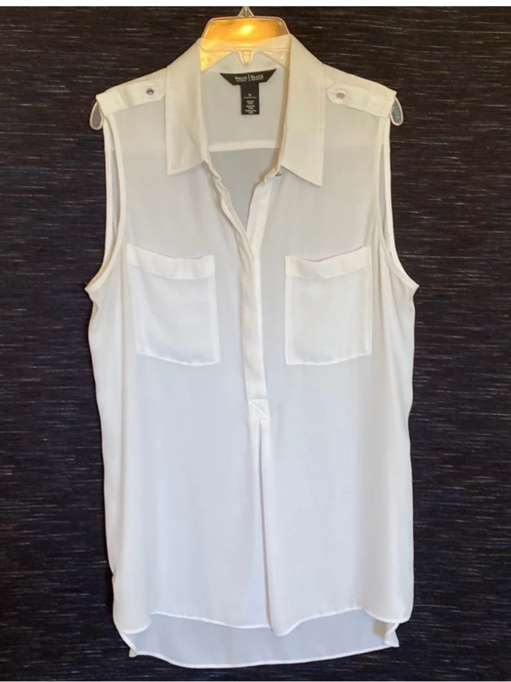 White House Black Market Sleeveless Top